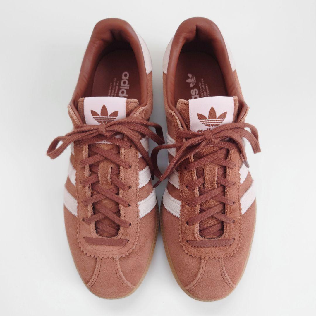 美品 アディダス バミューダ レザー クラシック スニーカー ローカット イエナ