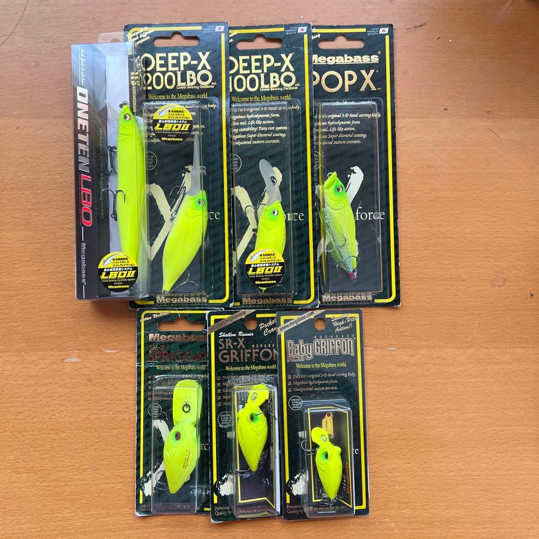 メガバス ルアーセット　どチャート