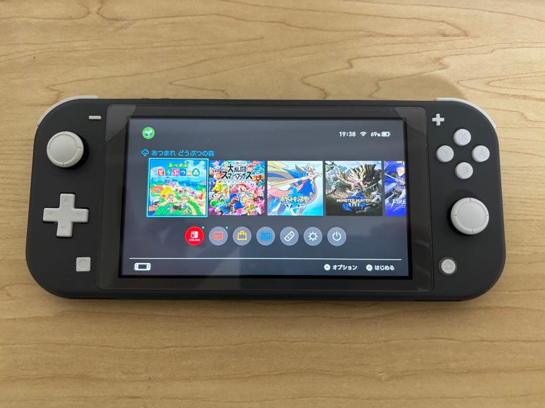 Nintendo Switch Lite グレー 本体 + ケース＋充電器
