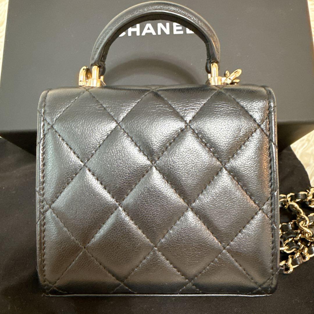 CHANEL クラッチ　ショルダー　ミニ　マトラッセ　バッグ