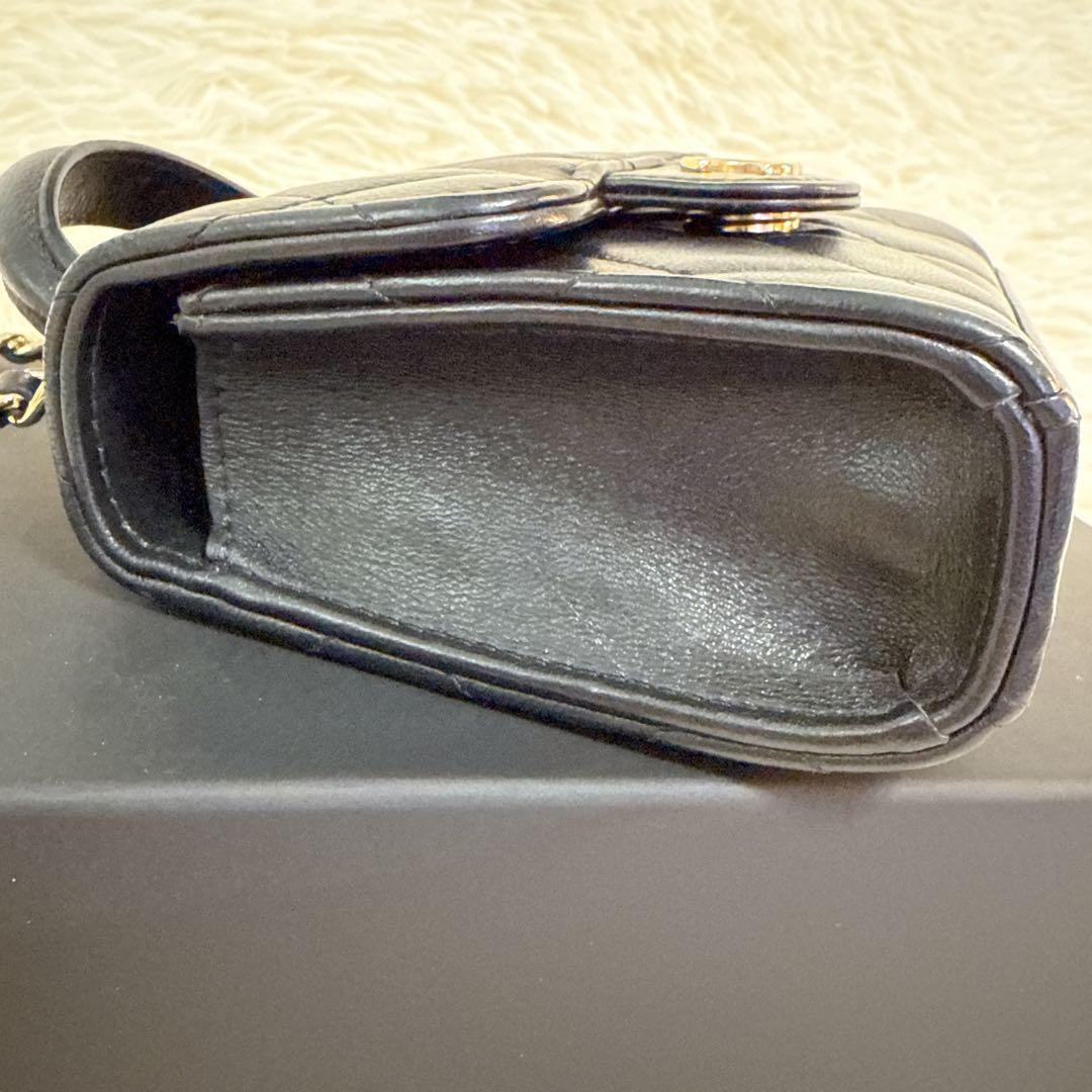 CHANEL クラッチ　ショルダー　ミニ　マトラッセ　バッグ