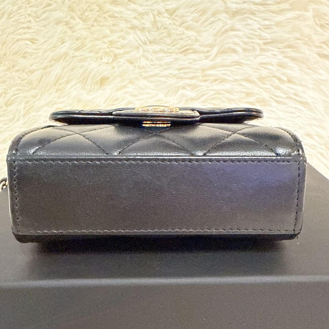 CHANEL クラッチ　ショルダー　ミニ　マトラッセ　バッグ