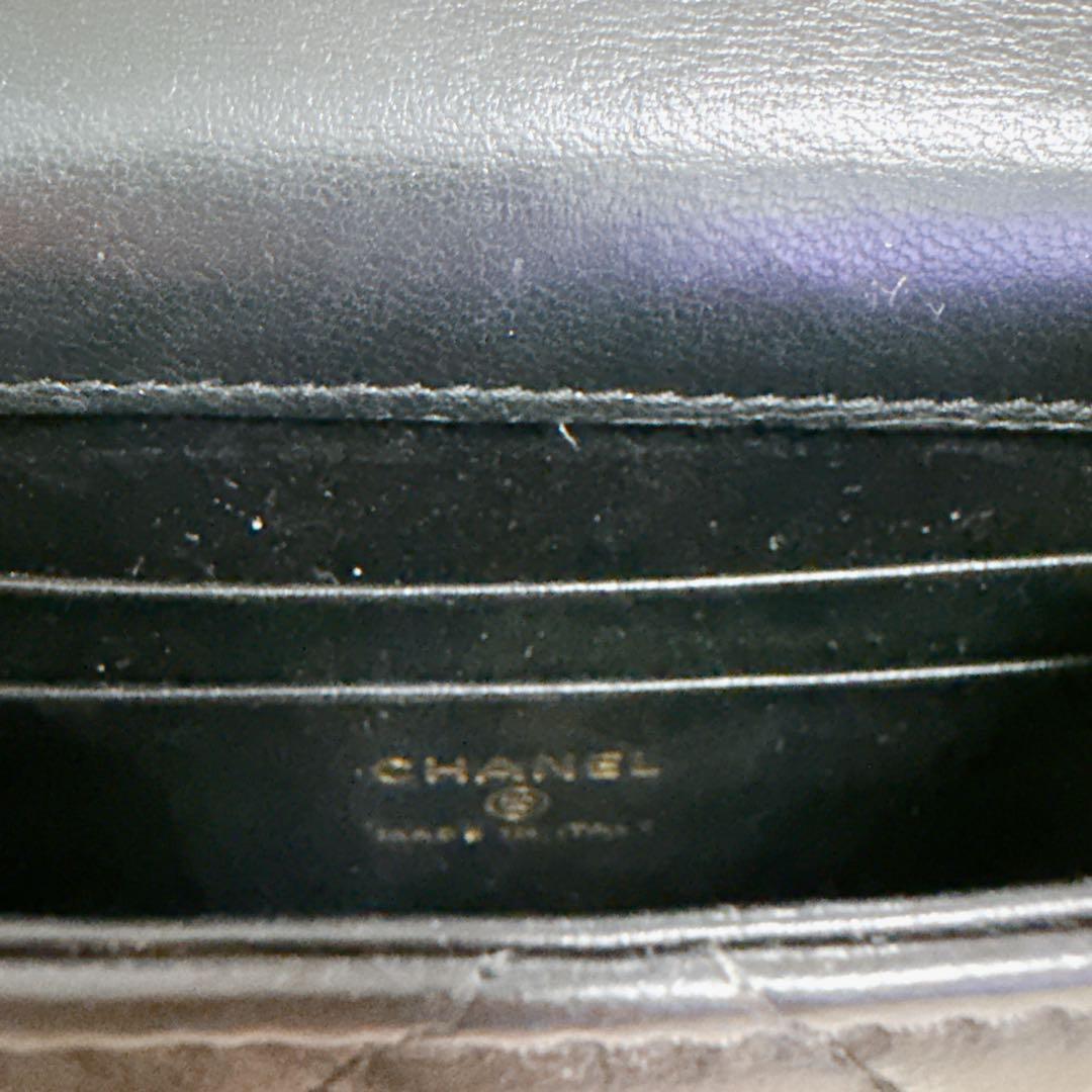 CHANEL クラッチ　ショルダー　ミニ　マトラッセ　バッグ