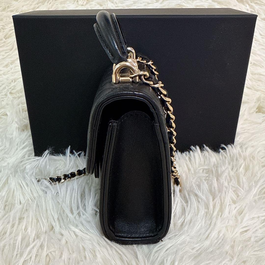 CHANEL クラッチ　ショルダー　ミニ　マトラッセ　バッグ