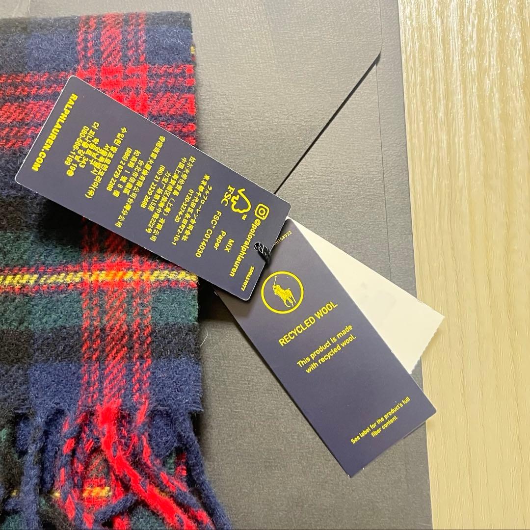 (新品未使用)Ralph Lauren マフラー ギフトボックス付き