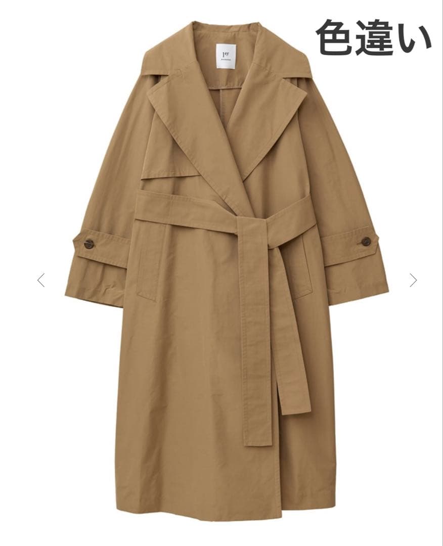 極美品✨24AW✨プルミエアロンディスモン タフタコート ブラック 定価10万