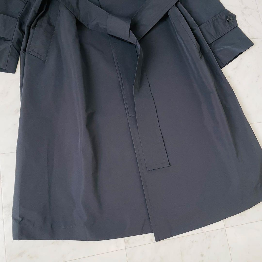 極美品✨24AW✨プルミエアロンディスモン タフタコート ブラック 定価10万