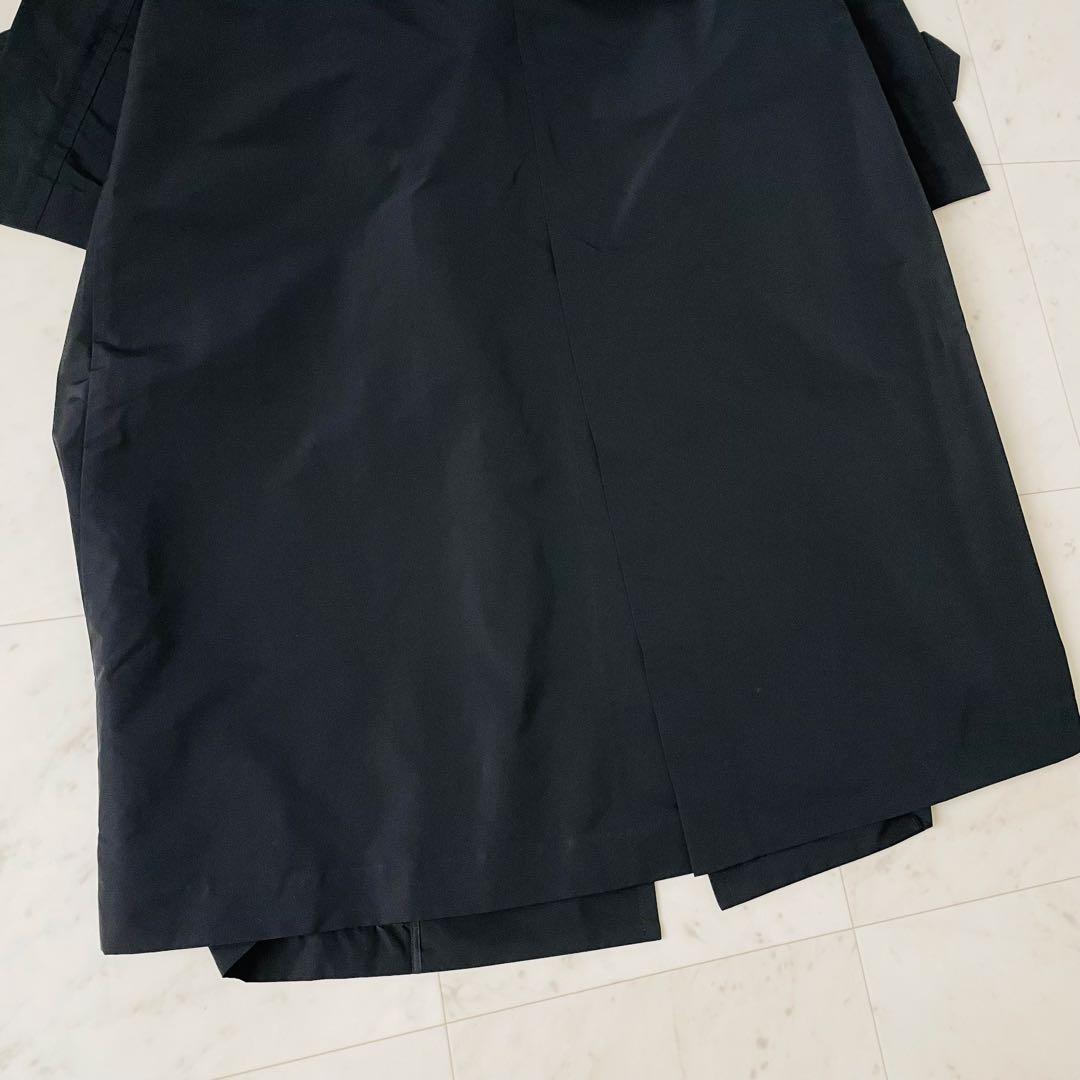 極美品✨24AW✨プルミエアロンディスモン タフタコート ブラック 定価10万