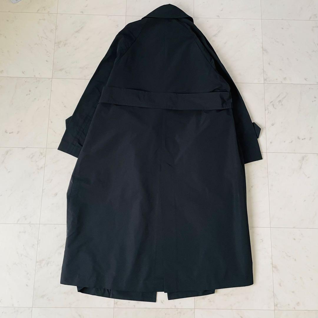 極美品✨24AW✨プルミエアロンディスモン タフタコート ブラック 定価10万