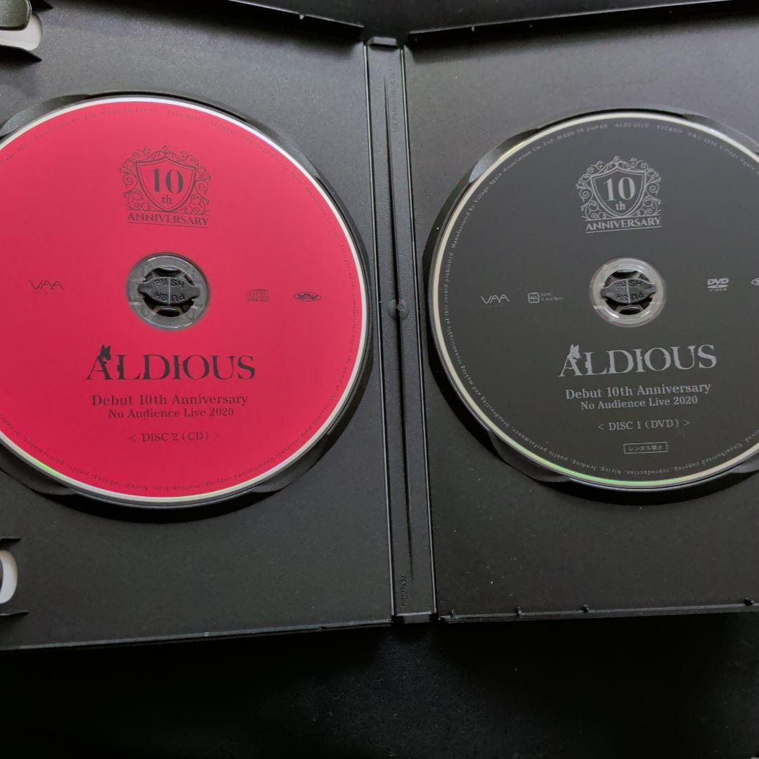 ■ALDIOUS Debut 10th Anniversary DVD+CD■