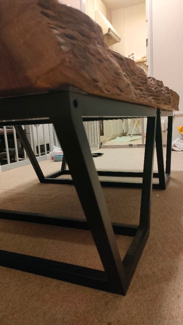 断捨離太郎★ブビンガ一枚板