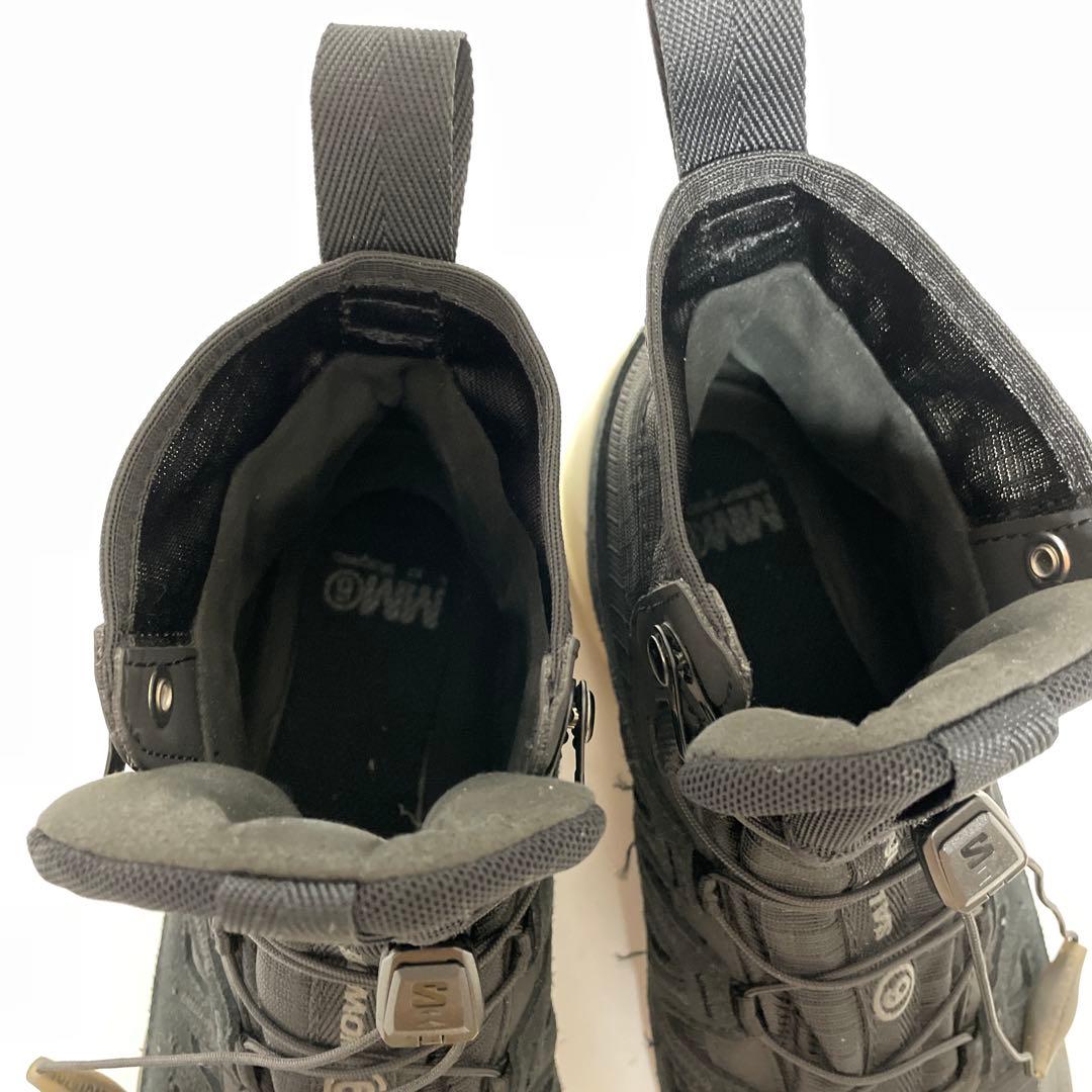 SALOMON MM6 クロスハイ スニーカー 23.5 ブラック 中古