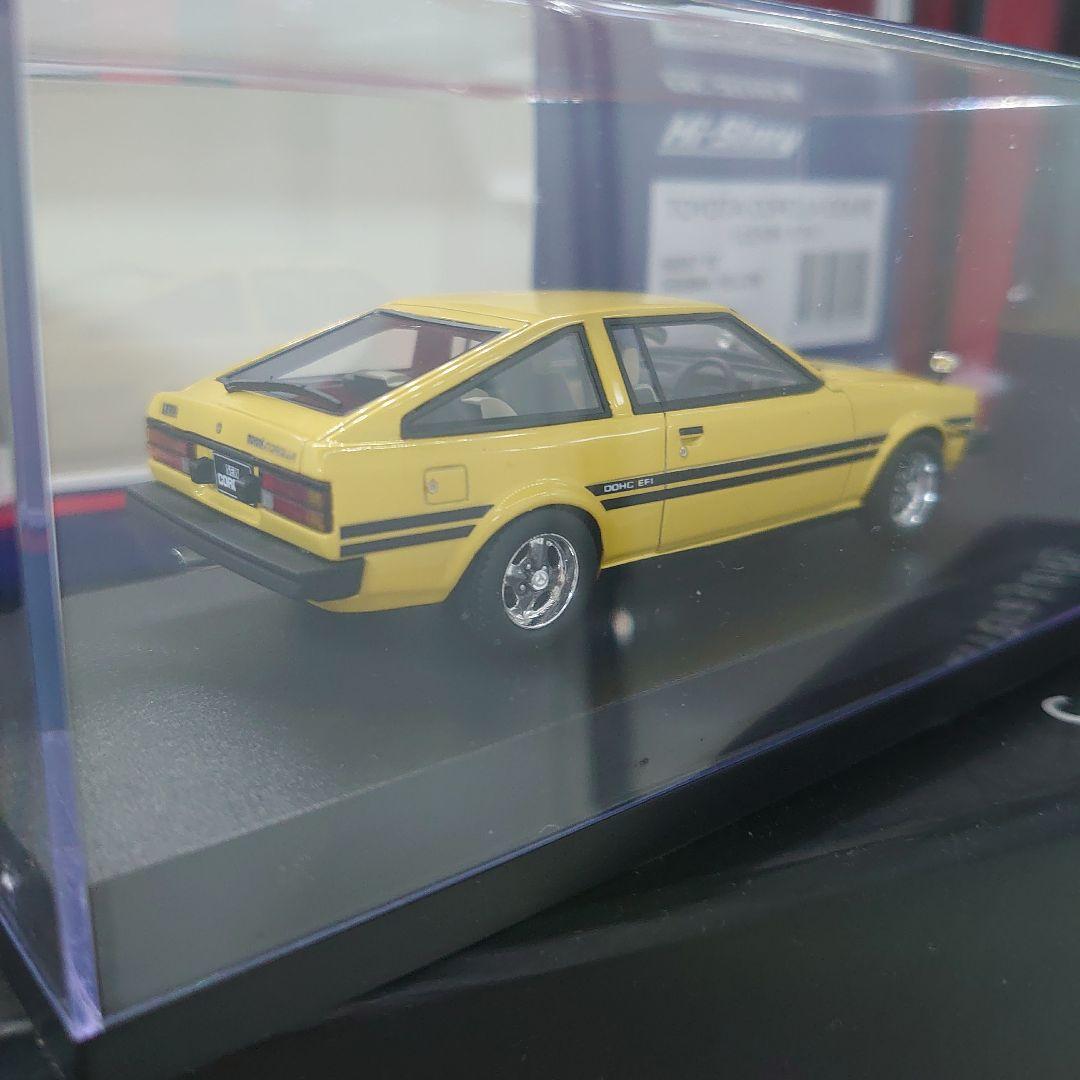 Hi-Story　1/43 カローラレビン　TE71　バージニアイエロー