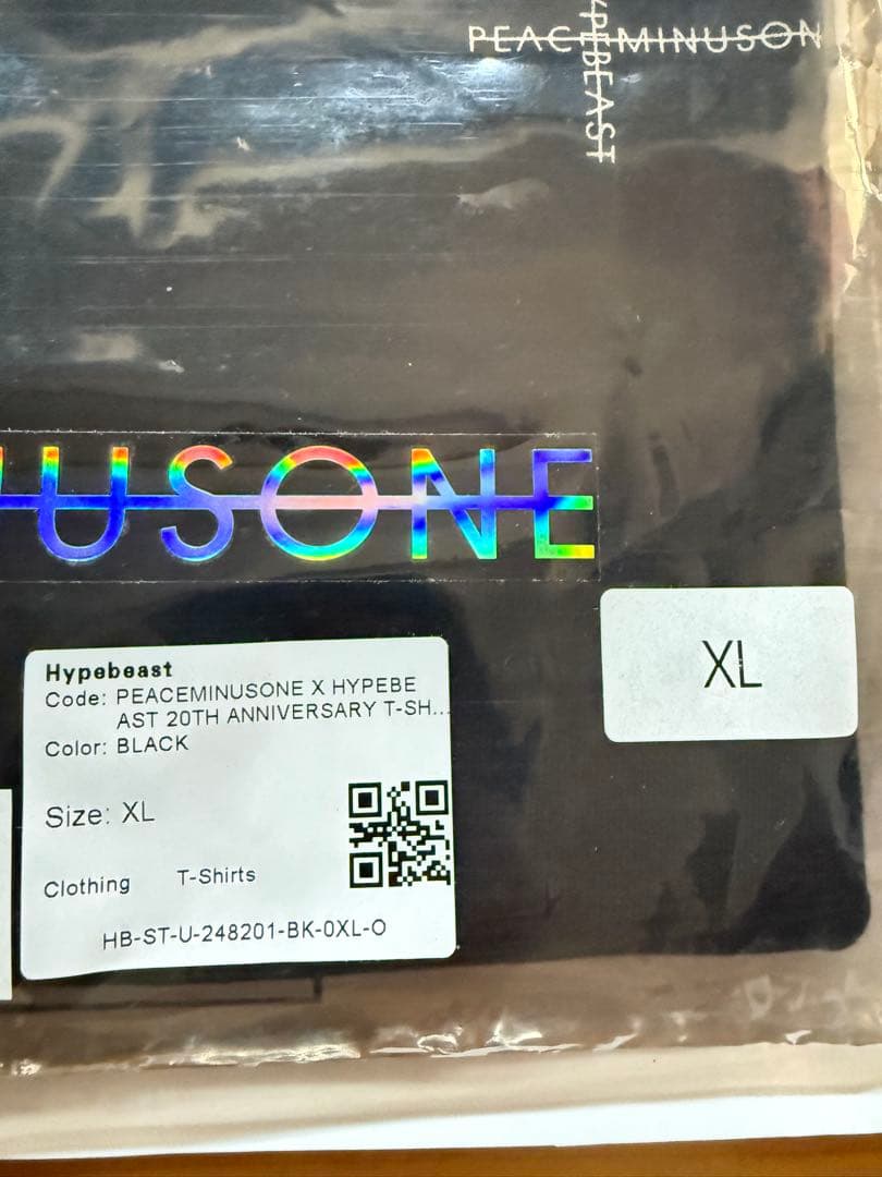 新品 PEACEMINUSONE Hypebeast 20周年記念 TシャツXL
