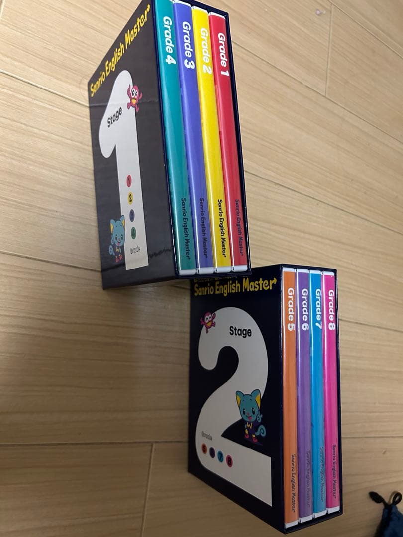 【全巻】1-8巻　ほぼ新品！サンリオ　イングリッシュマスター　DVD