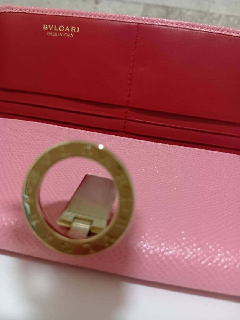 ブルガリ BVLGARI クリップ レザー ラージ 長財布