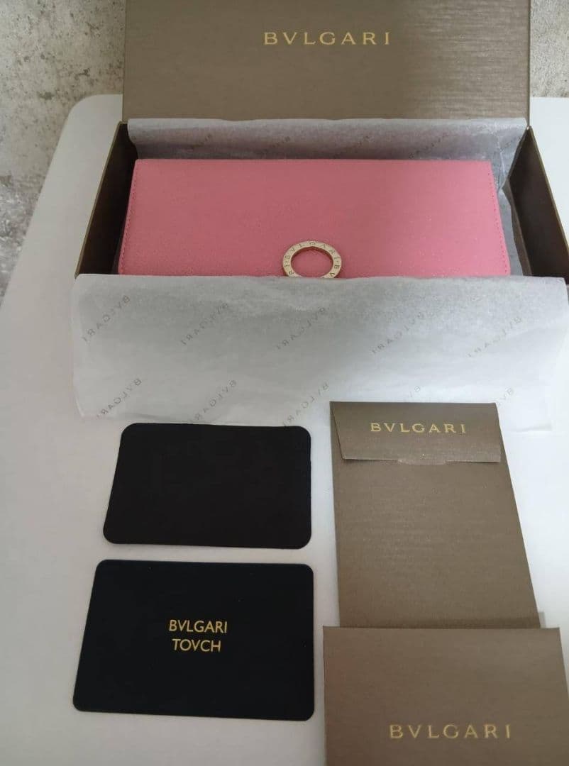 ブルガリ BVLGARI クリップ レザー ラージ 長財布