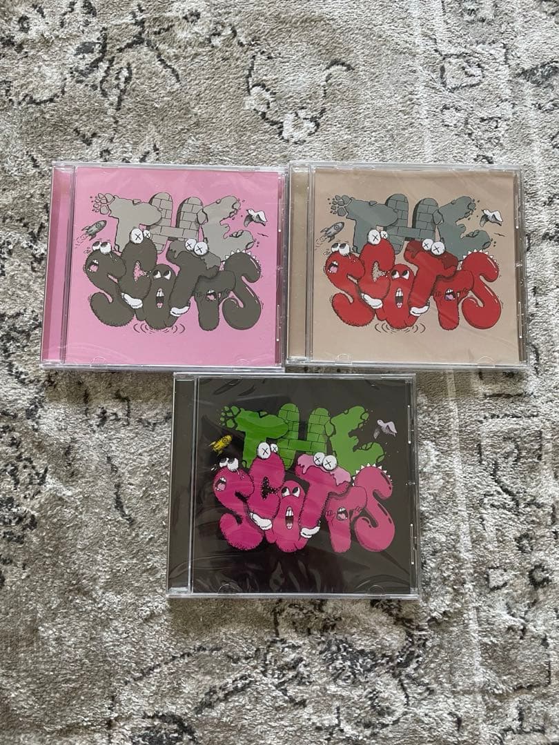 洋楽 Travis Scott Kaws cd set