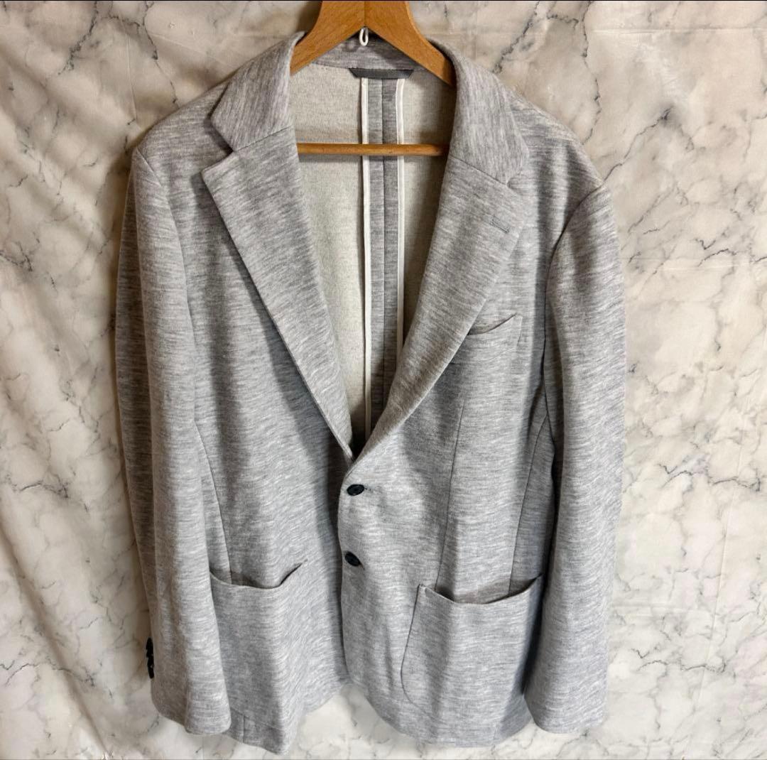 PIACENZA ピアチェンツァ セットアップ グレー カシミア イタリア製