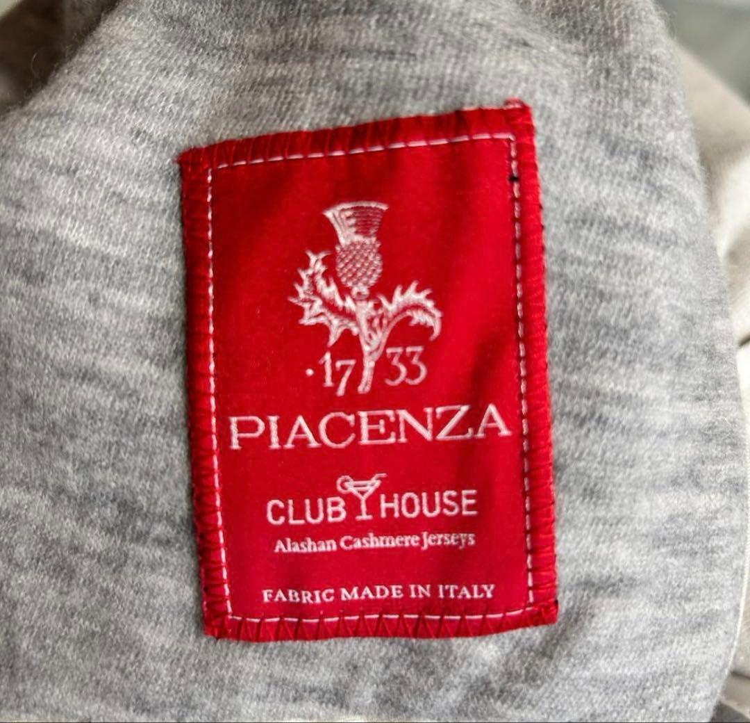 PIACENZA ピアチェンツァ セットアップ グレー カシミア イタリア製