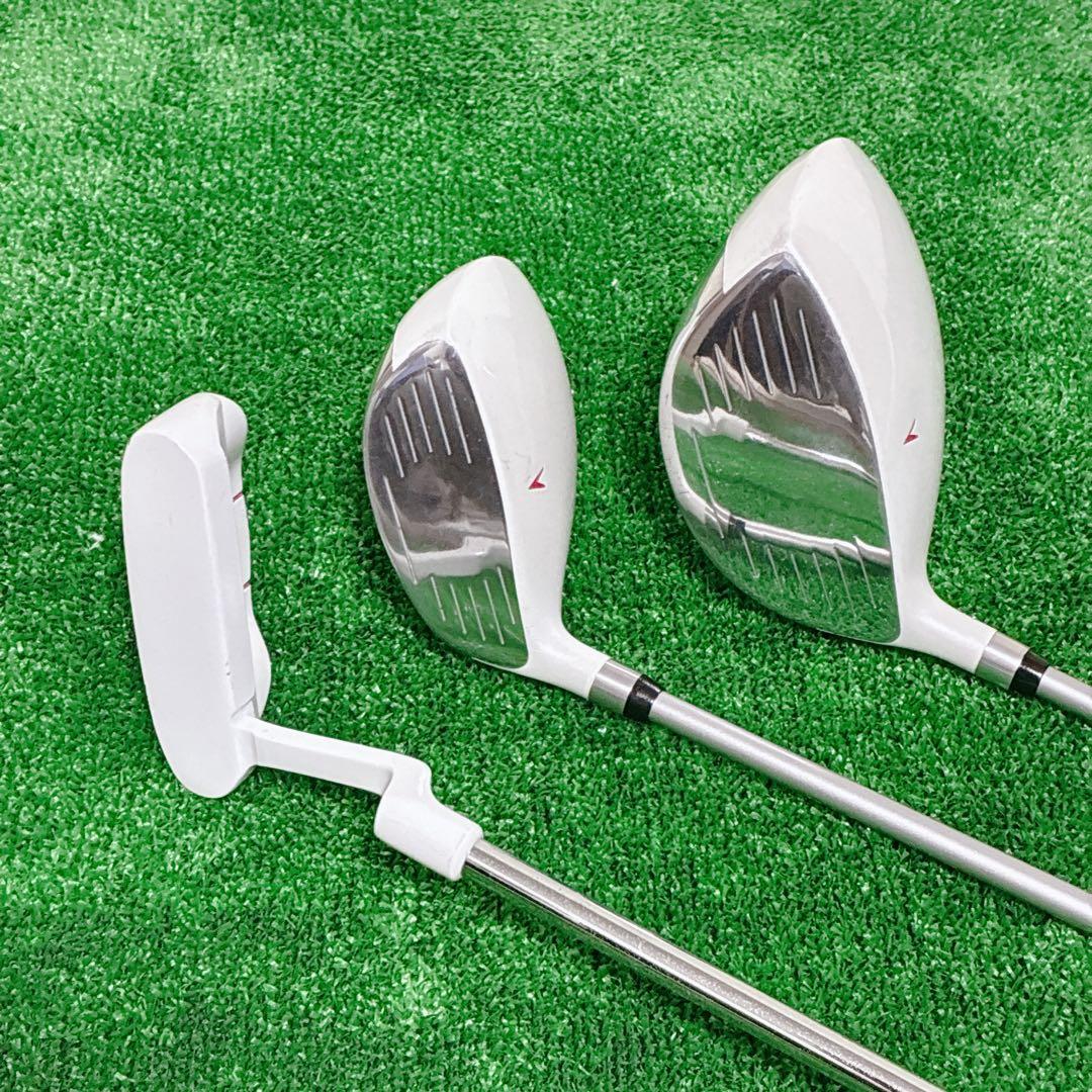 初心者向　Fitway レディースセット　7本 キャディバッグ付 すぐ始められる