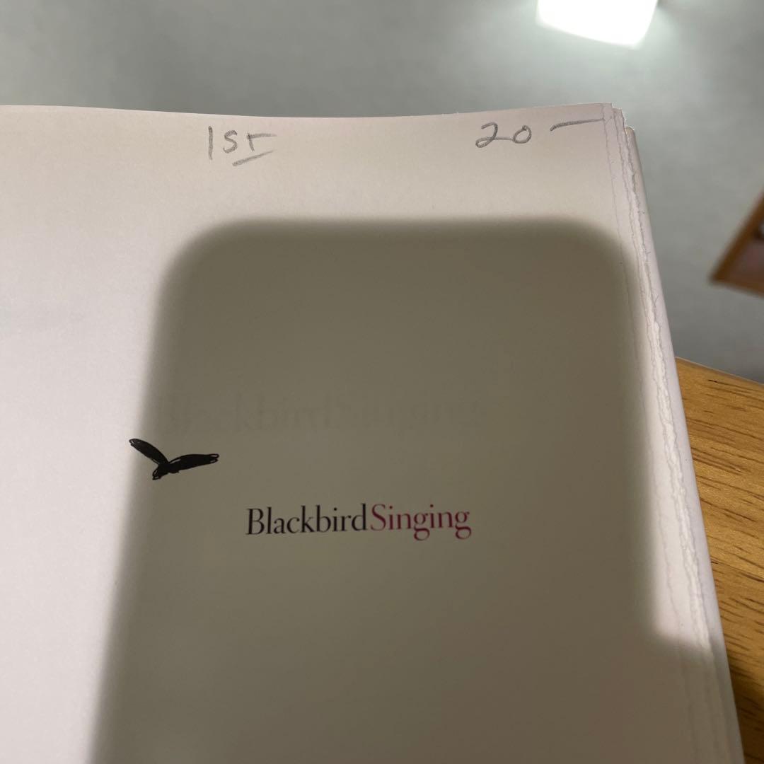 ポール・マッカートニー Blackbird Singing 英語版