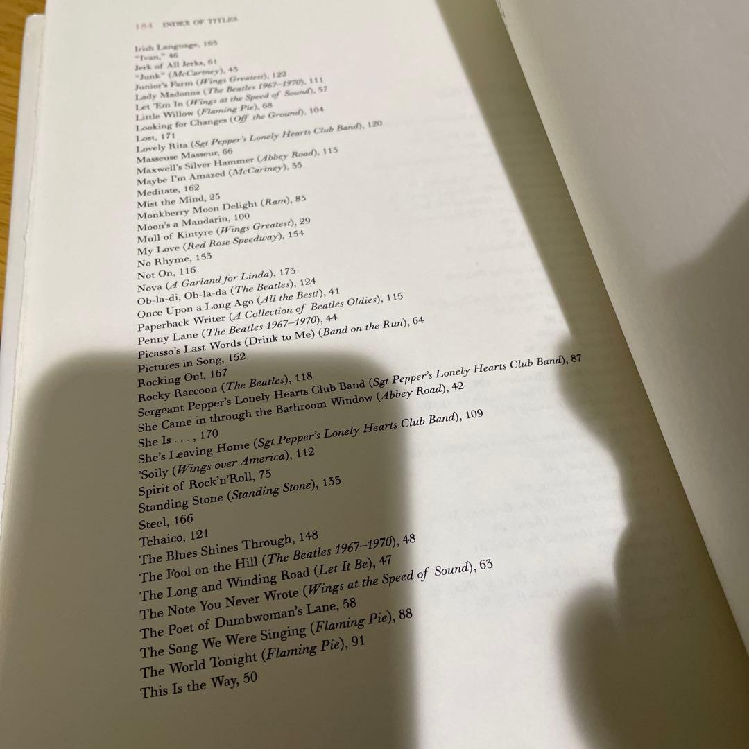 ポール・マッカートニー Blackbird Singing 英語版