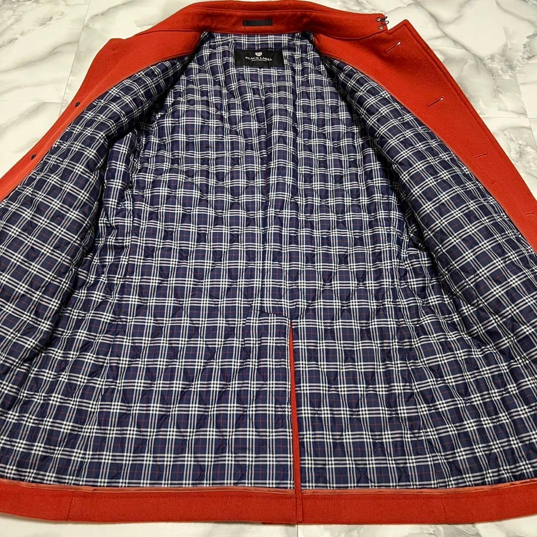 【極美品】ブラックレーベルクレストブリッジ　ステンカラーコート　ウール　L