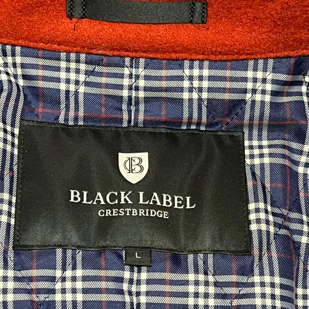 【極美品】ブラックレーベルクレストブリッジ　ステンカラーコート　ウール　L