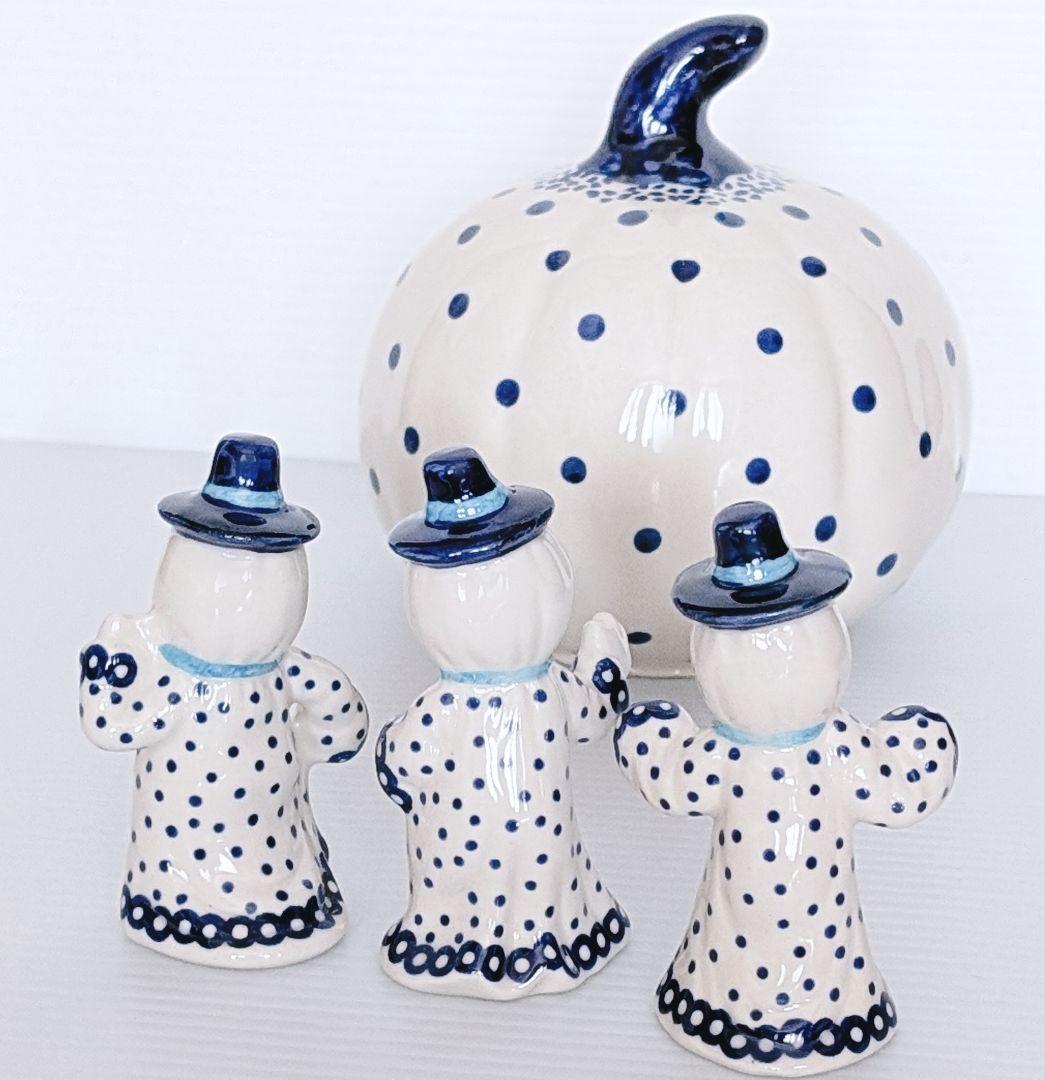 ポーリッシュポタリー 水玉ハロウィン セット✩˚。⋆