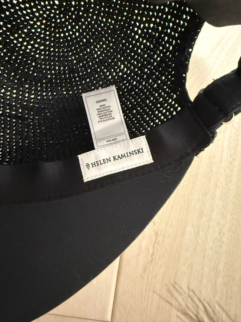 【美品】HELEN KAMINSKI ヘレンカミンスキー BLAISE ブラック