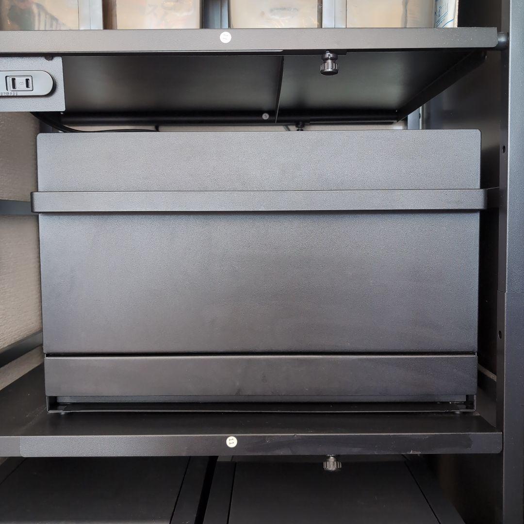 山崎実業 ブレッドケース タワー 引き出し型 2段 tower ブラック 黒