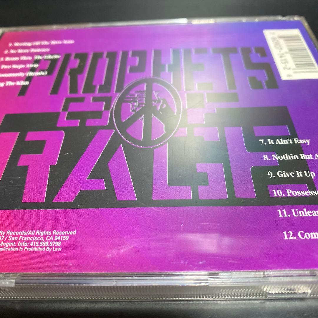 洋楽 PROPHETS OF RAGE/NO MORE PATIENCE/G-RAP
