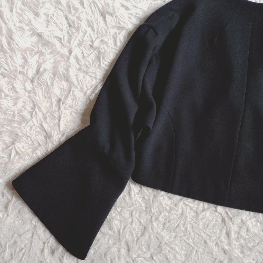 [極美品]マメ　Ace&Poly Collarless Short Jacket