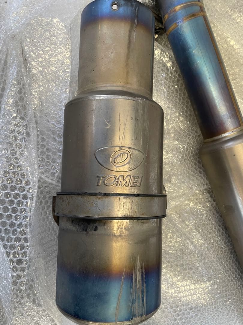 ゆちTOMEI EXPREME Ti チタニウムマフラー TYPE-80