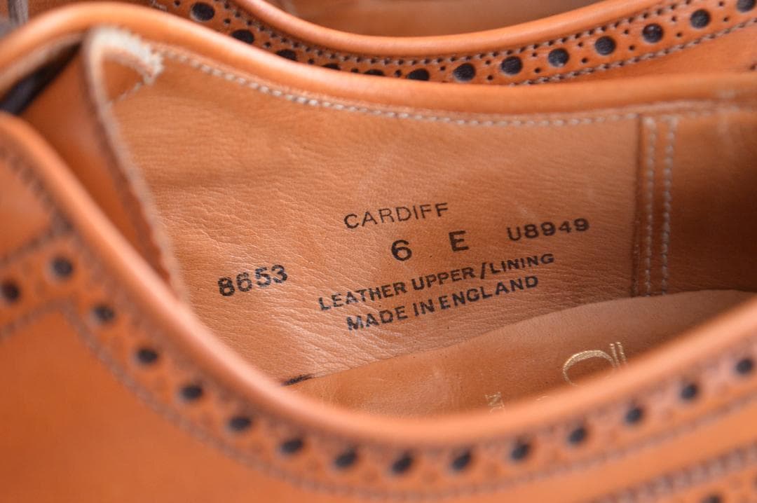 CROCKETT＆JONES　CARDIFF　6E　タンブラウン　カントリー