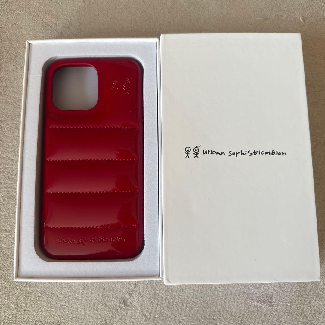 Urban Sophistication レッド　iPhone16pro MAX