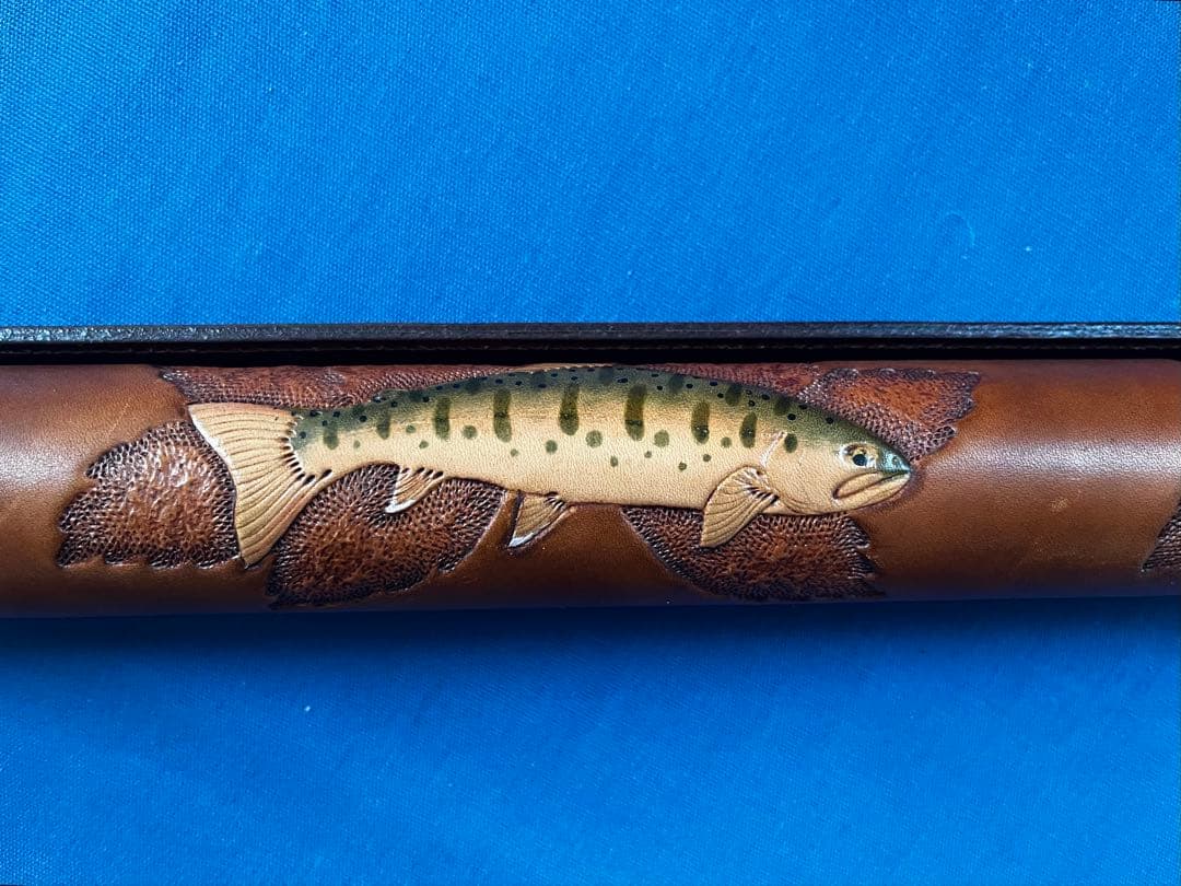 アキラクラフト革製フライロッドケース