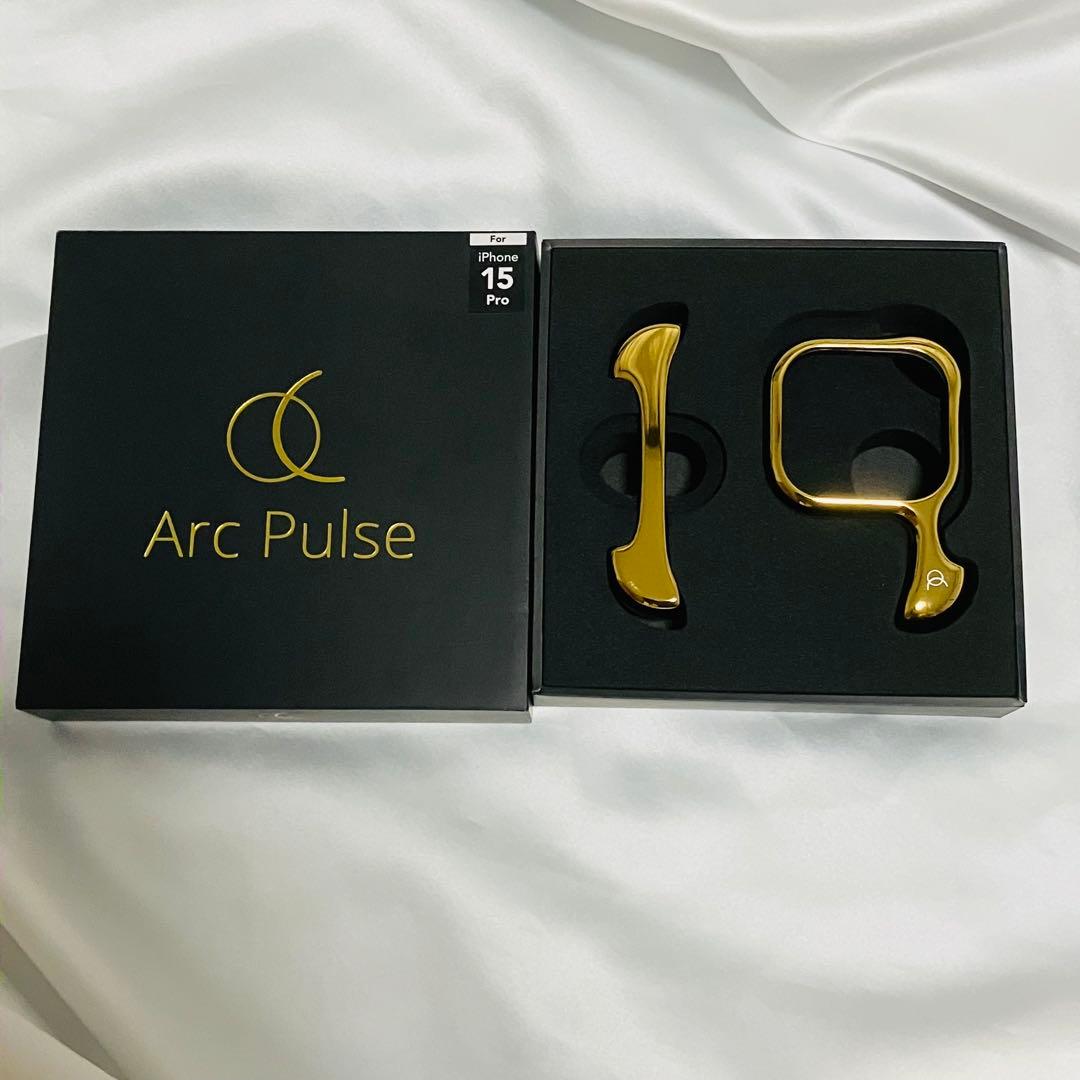 iPhone 15 Pro Arc Pulse ミラーゴールド ケース