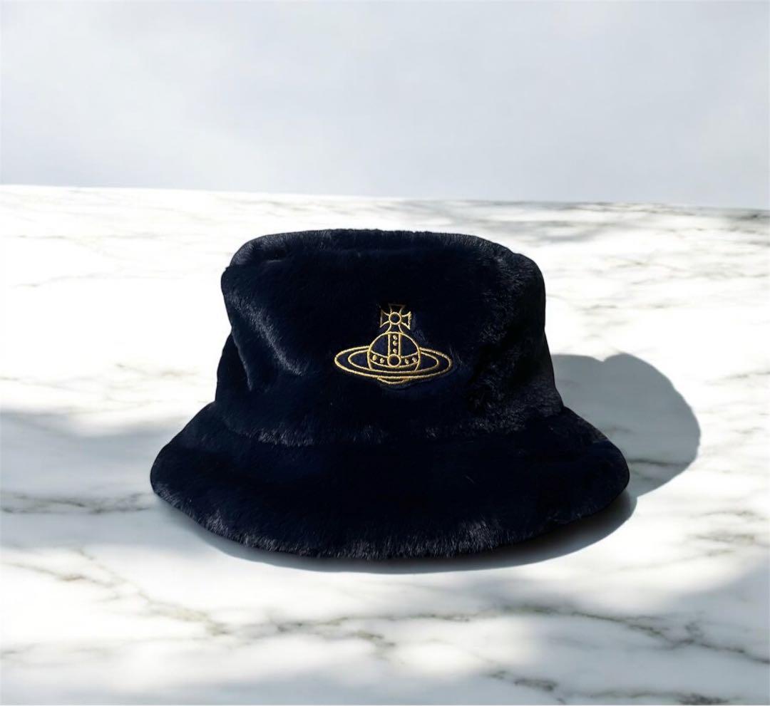 Vivienne Westwood バケットハット ネイビー