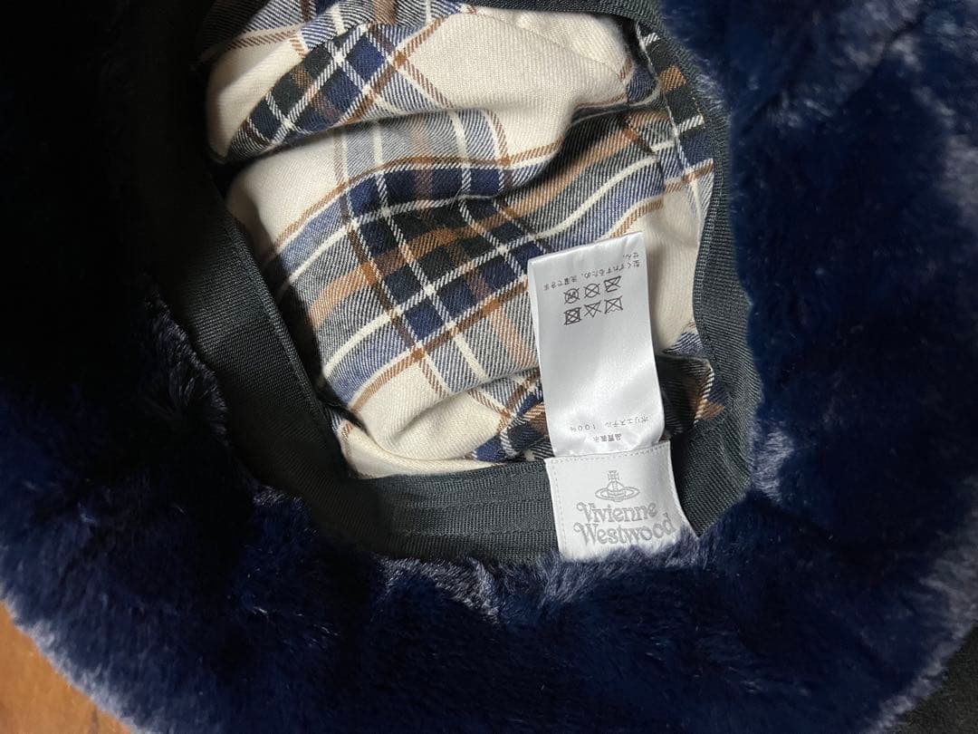 Vivienne Westwood バケットハット ネイビー