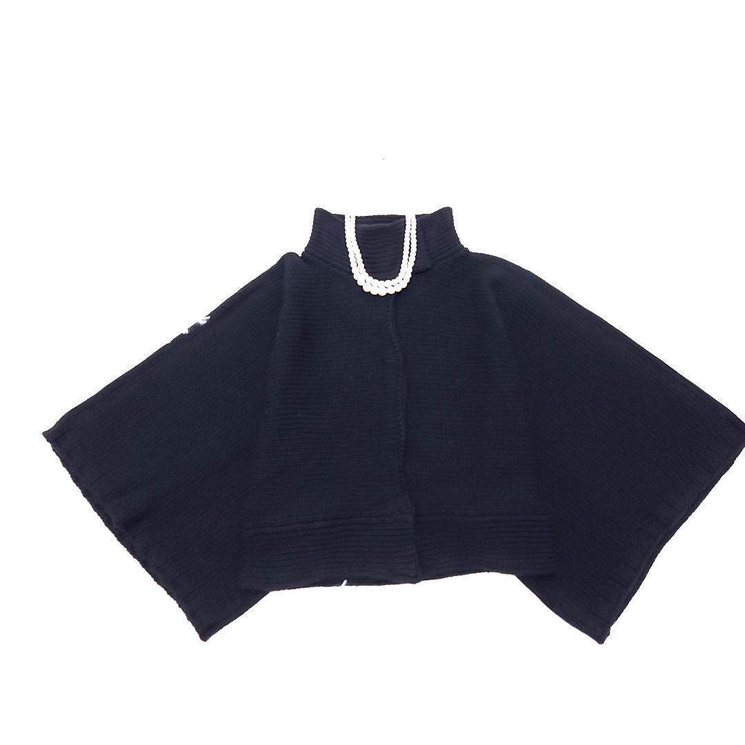 【カシミヤ混】マックスマーラ ケープ ポンチョ カーディガン ライトジャケット