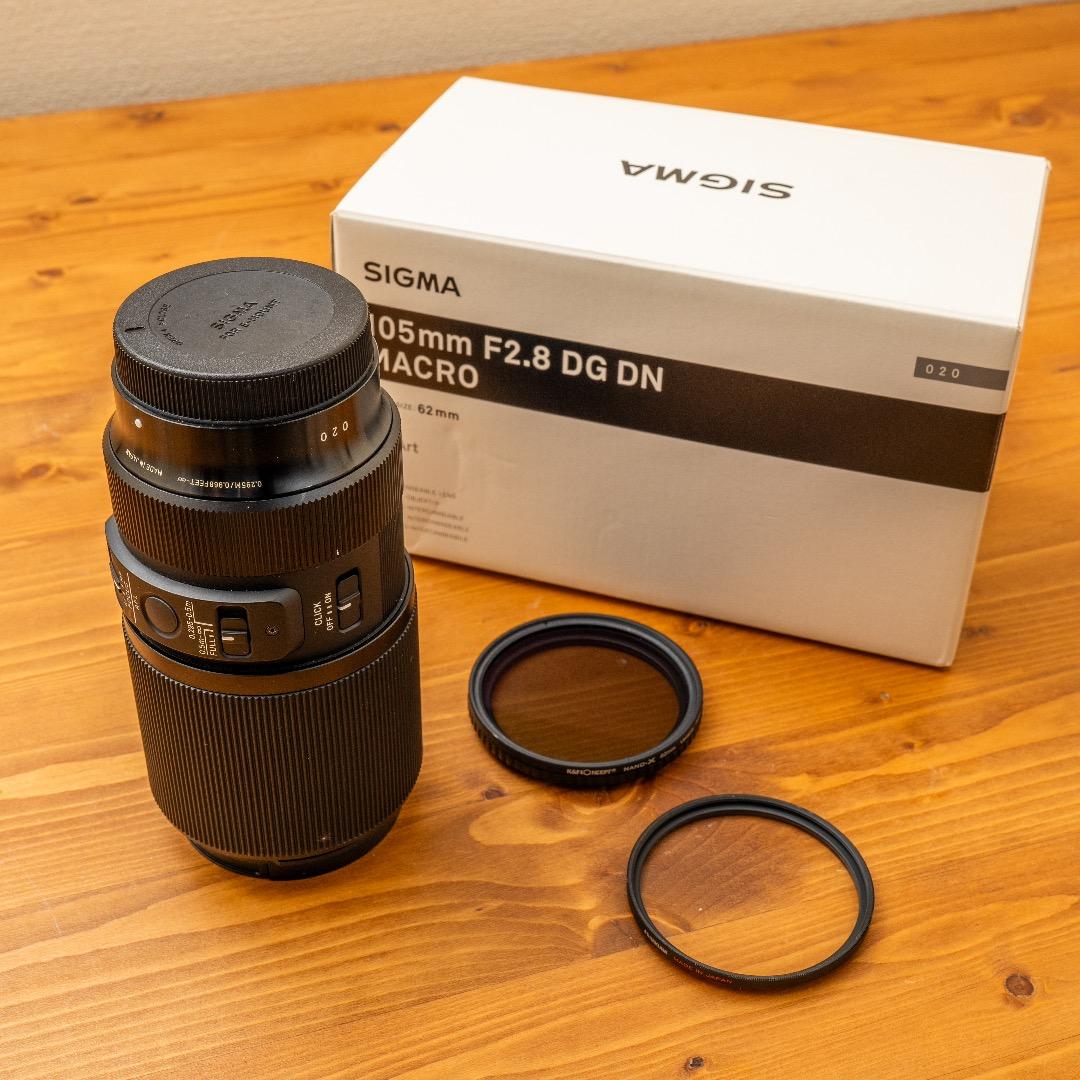 【SIGMA】ART 105mm F2.8 DG DN MACRO（Eマウント）