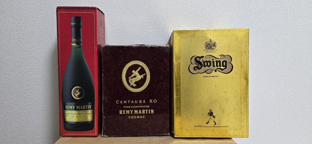 REMY MARTIN ブランデー ジョニーウォーカー ウイスキー 3本セット
