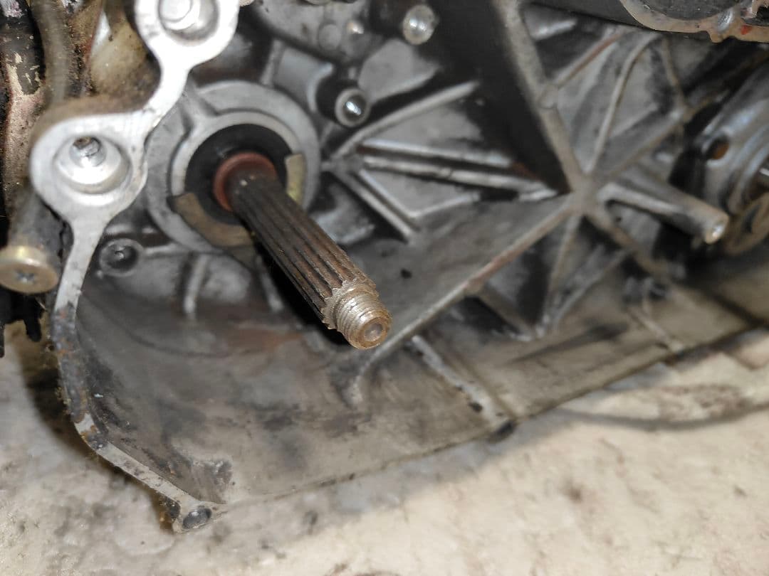 グランドアクシス エンジン クランキングOK