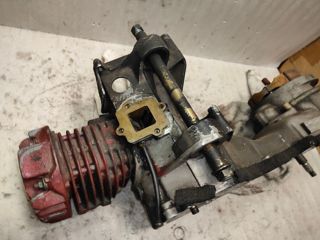 グランドアクシス エンジン クランキングOK