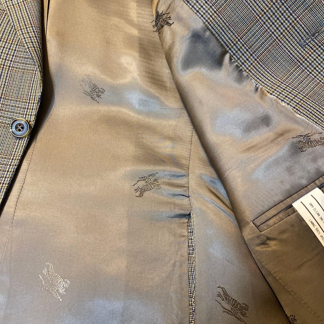 美品BURBERRYS ENGLAND製グレンチェック希少ヴィンテージジャケット