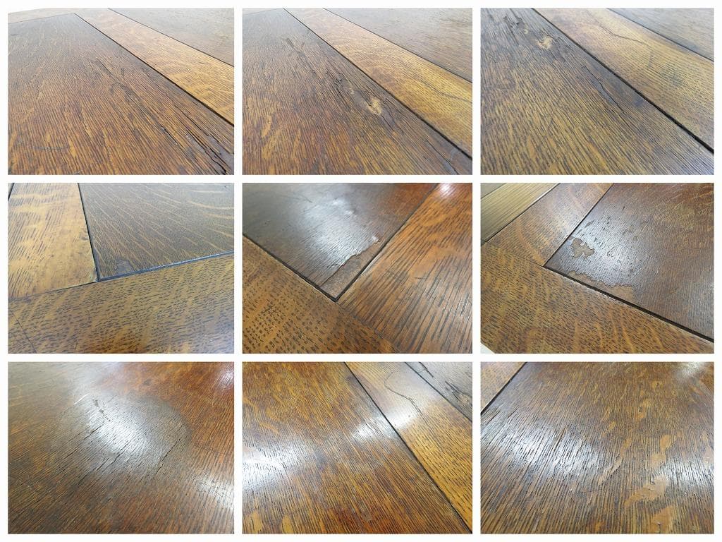 英国 イギリス アンティーク ドローリーフテーブル 拡張 オーク材 ダイニング