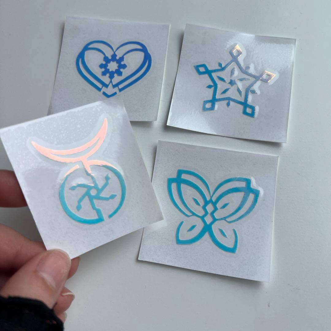 aespa エスパ　ペンライト　ステッカー　オーダー