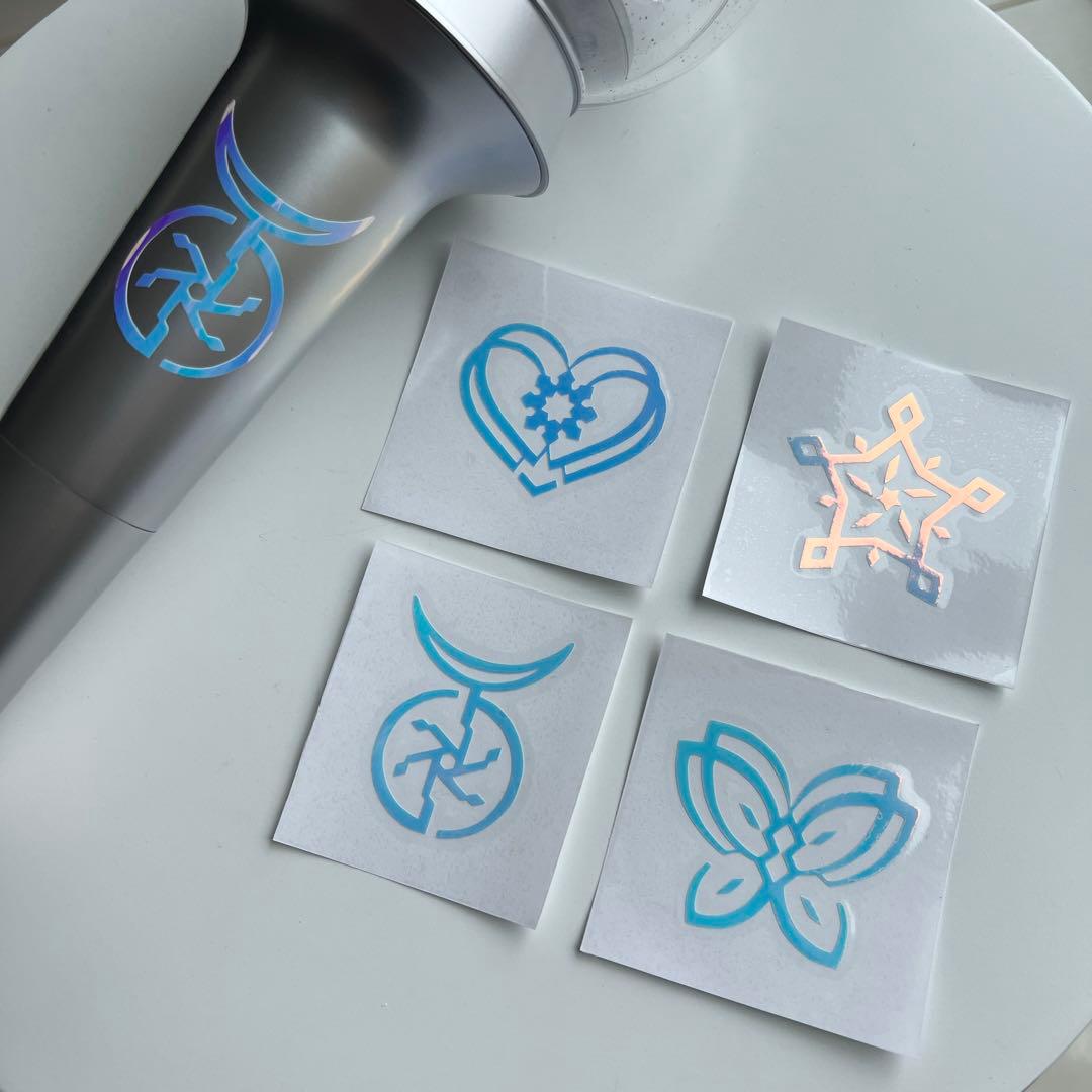 aespa エスパ　ペンライト　ステッカー　オーダー